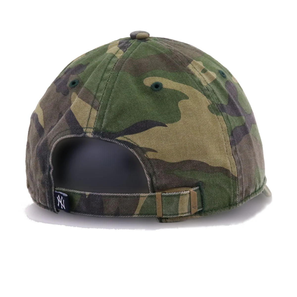 New York Yankees Camouflage 47 Brand Clean Up Dad Hat - Image 4