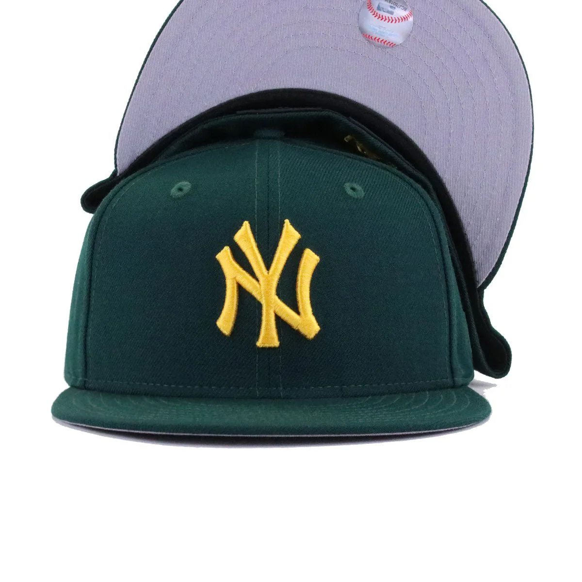 New York Yankees Dark Green Manilla New Era 59Fifty Fitted - Image 5