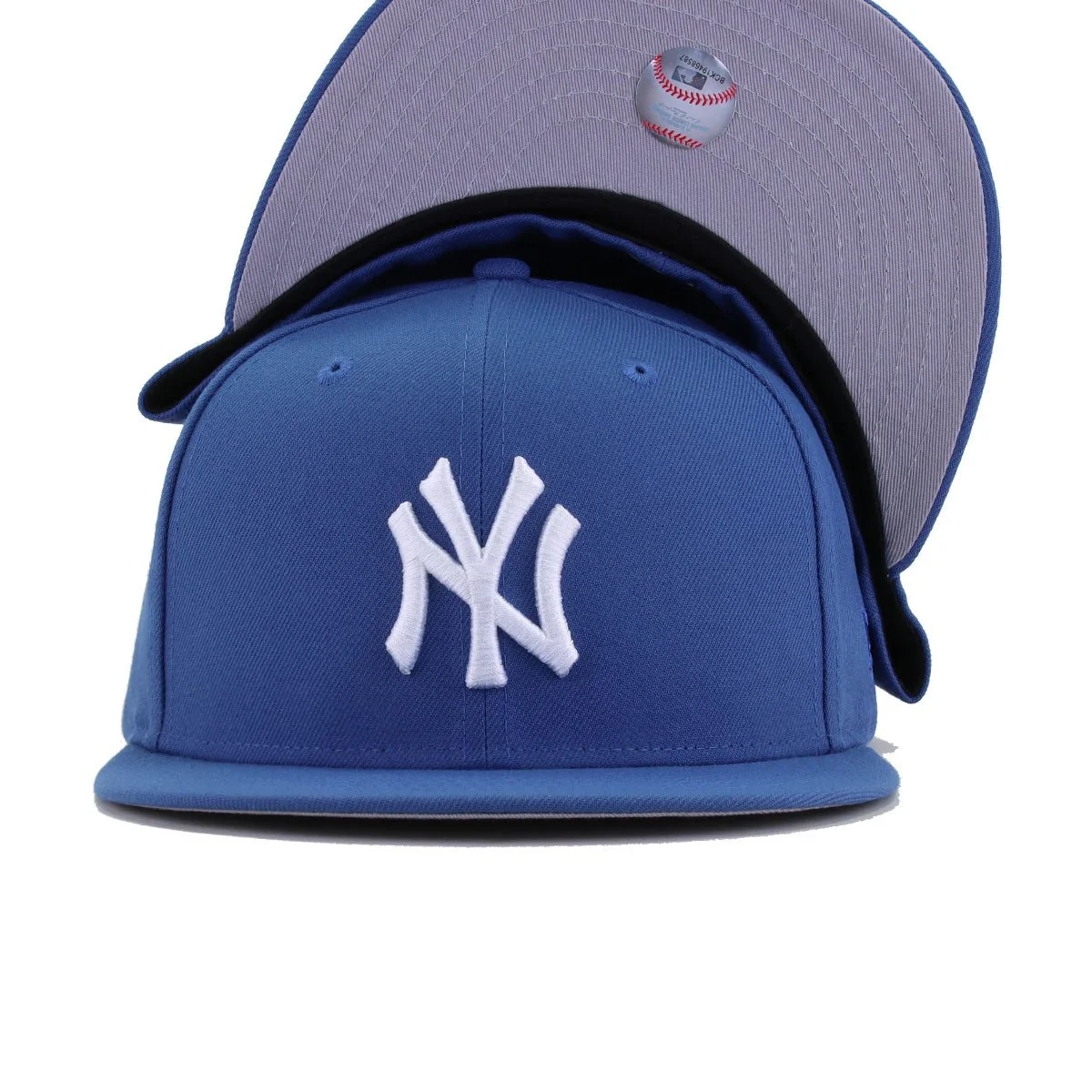 New York Yankees Indigo New Era 59Fifty Fitted - Image 4