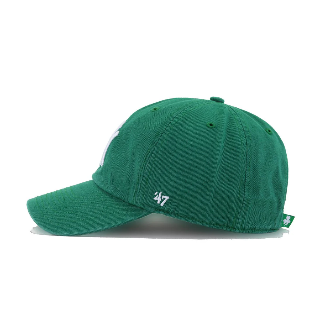 New York Yankees Kelly Green 47 Brand Clean Up Dad Hat - Image 2