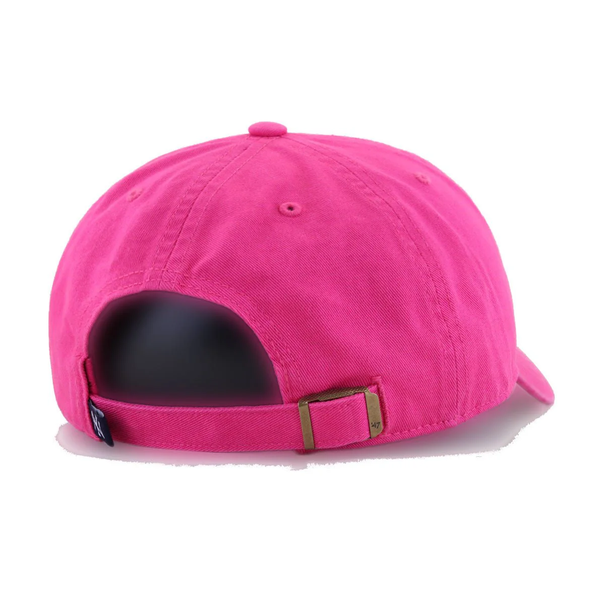 New York Yankees Magenta 47 Brand Clean Up Dad Hat - Image 3