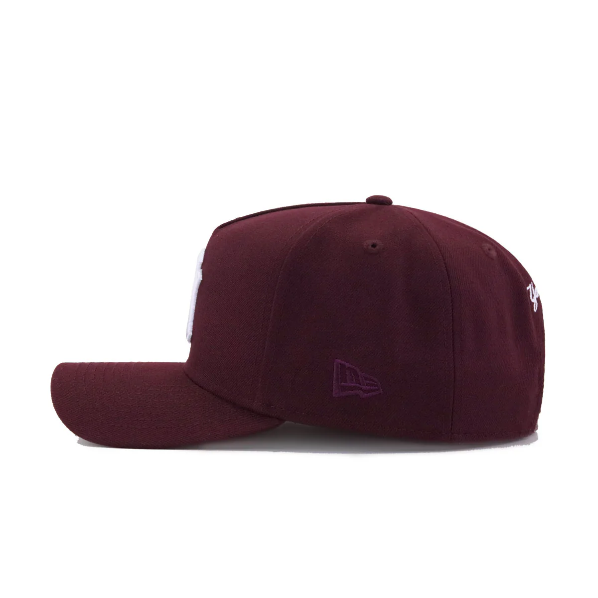 New York Yankees Maroon New Era 9Forty A-Frame Snapback - Image 3