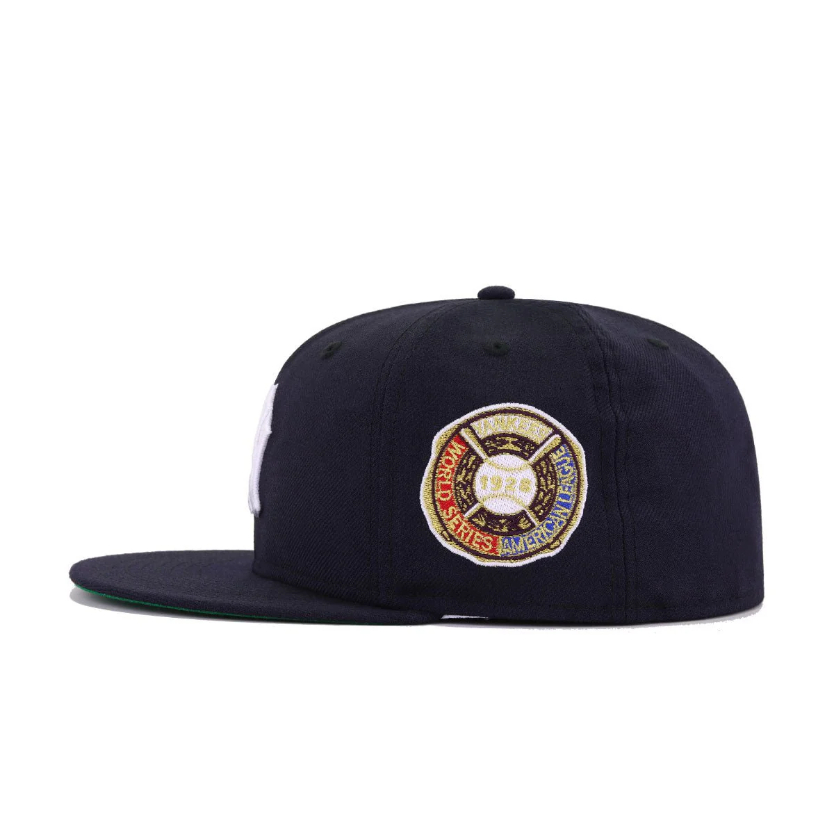 New York Yankees Navy 1928 World Series Cooperstown Green Bottom New Era 59Fifty Fitted - Image 2