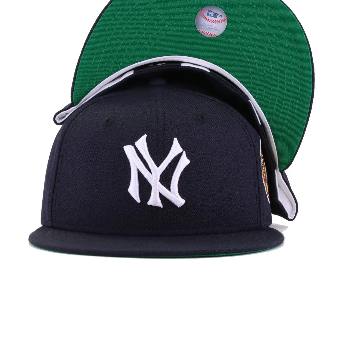 New York Yankees Navy 1928 World Series Cooperstown Green Bottom New Era 59Fifty Fitted - Image 5