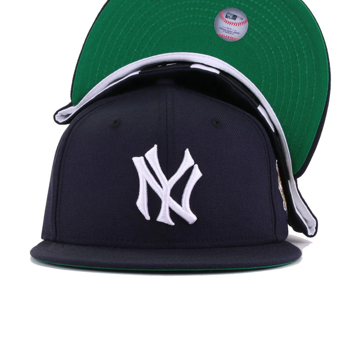 New York Yankees Navy 1941 World Series Cooperstown Green Bottom New Era 59Fifty Fitted - Image 5