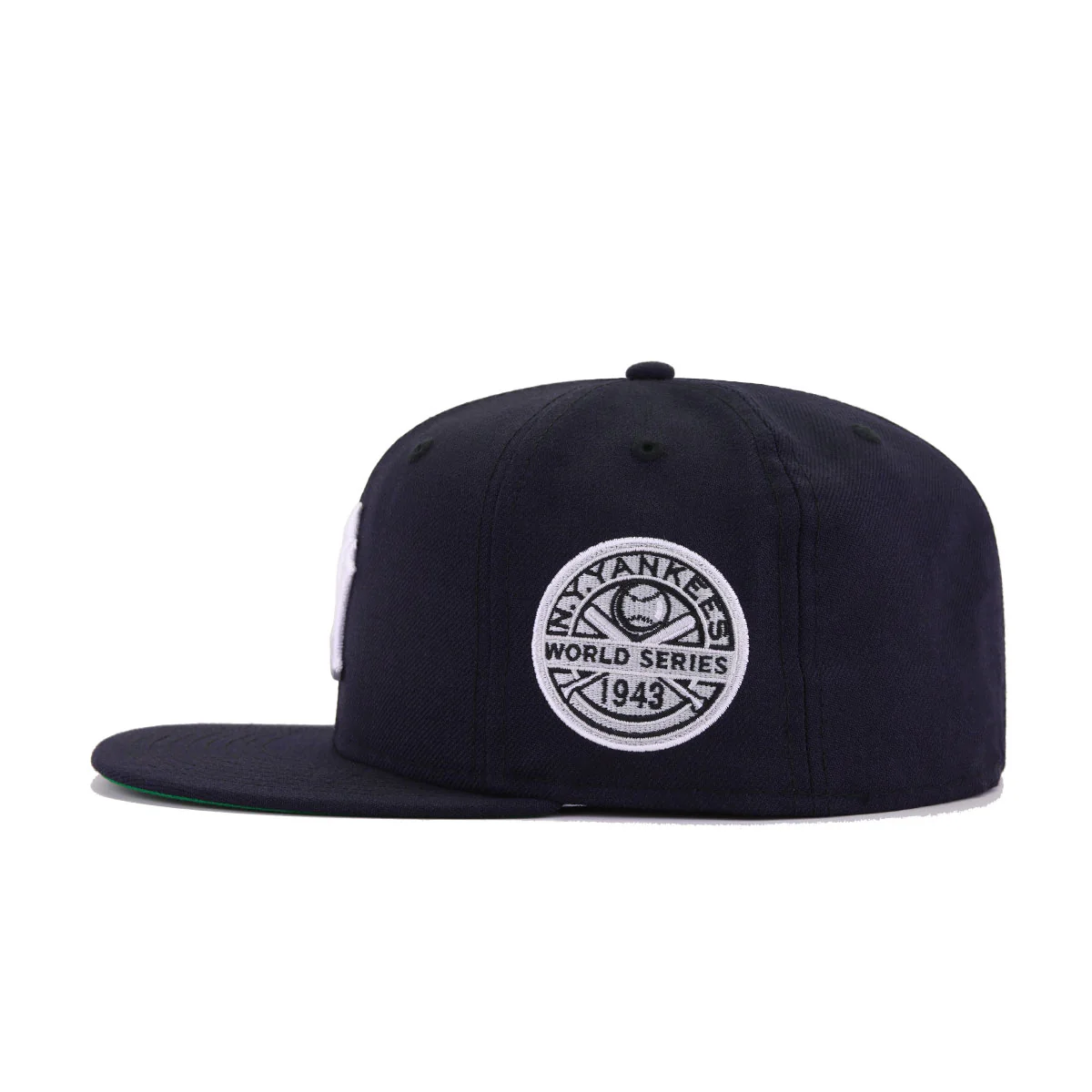 New York Yankees Navy 1943 World Series Cooperstown Green Bottom New Era 59Fifty Fitted - Image 2