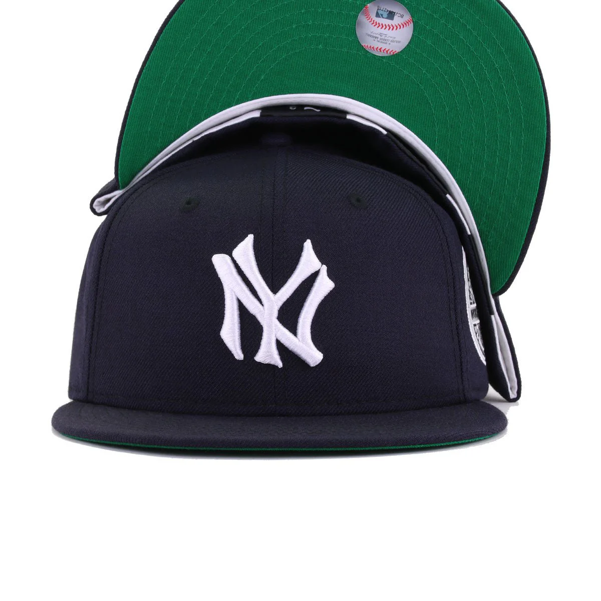 New York Yankees Navy 1943 World Series Cooperstown Green Bottom New Era 59Fifty Fitted - Image 5