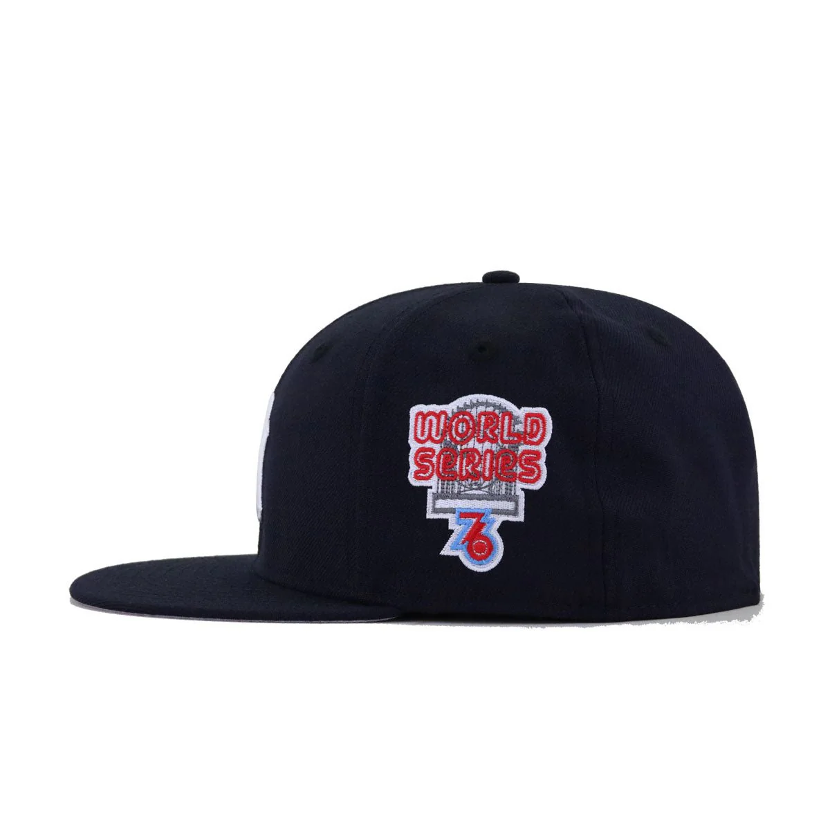 New York Yankees Navy 1976 World Series Cooperstown New Era 59Fifty Fitted - Image 2