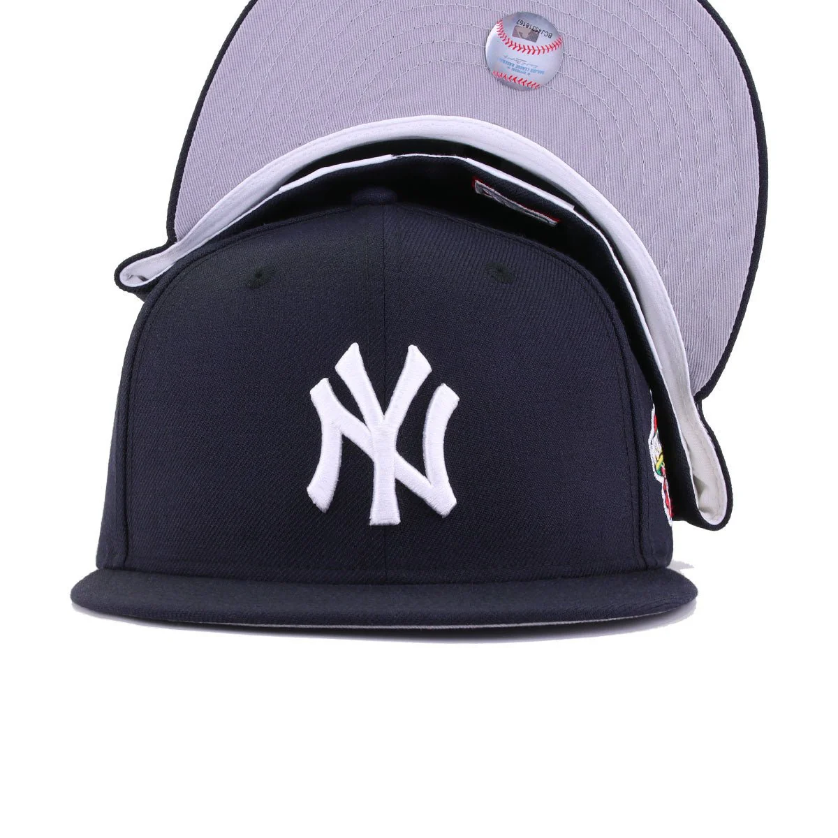 New York Yankees Navy 2001 World Series Cooperstown New Era 59Fifty Fitted - Image 5
