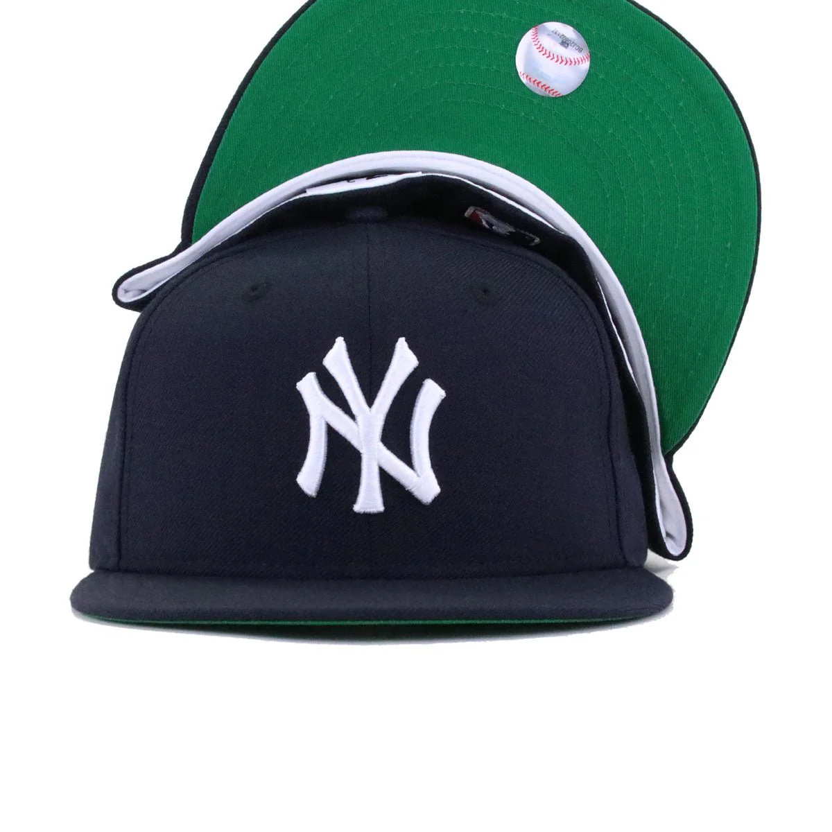 New York Yankees Navy Green Bottom New Era 59Fifty Fitted - Image 2