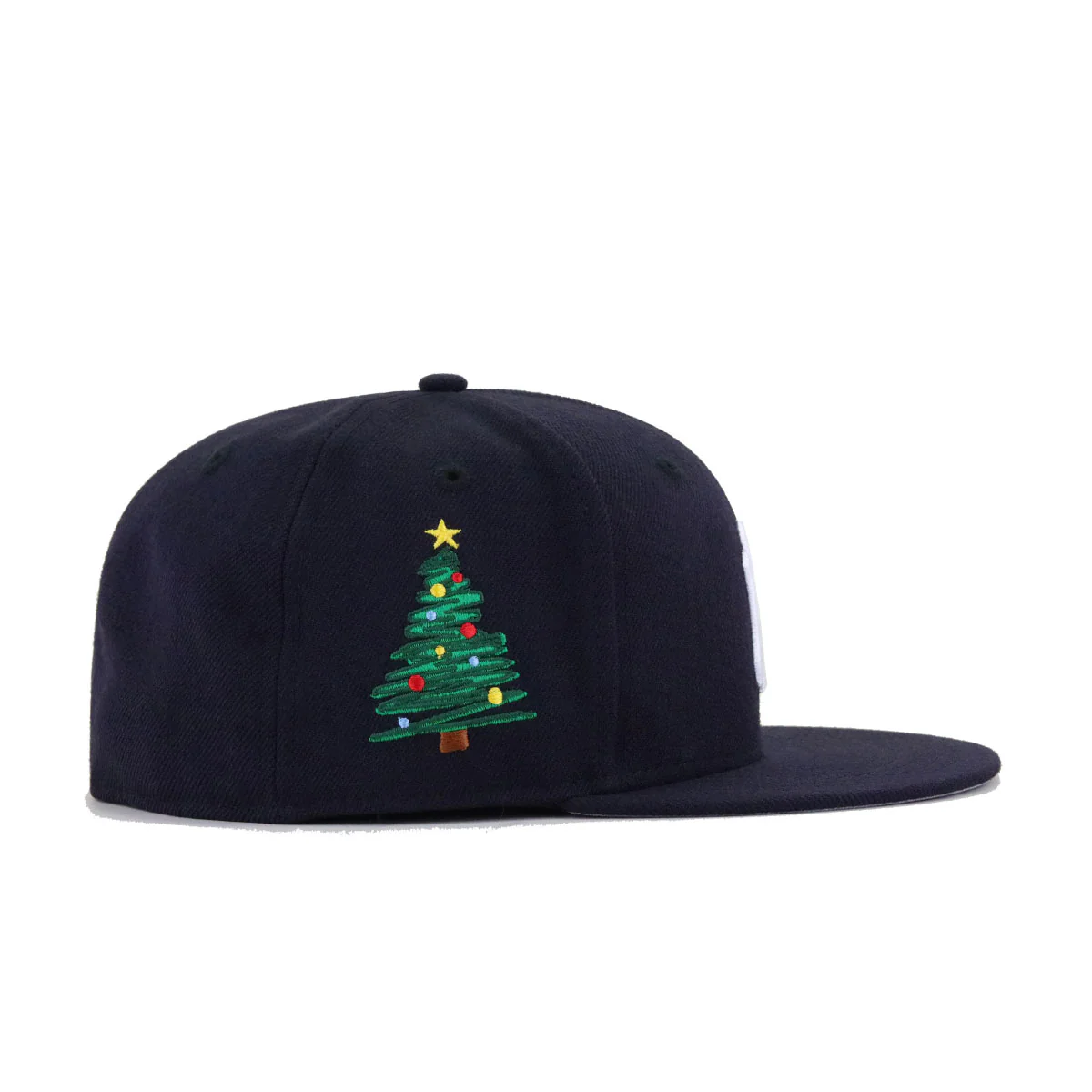 New York Yankees Navy SANTA HAT x CHRISTMAS TREE New Era 59Fifty Fitted - Image 2