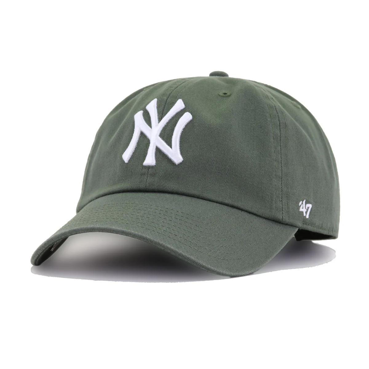 New York Yankees Olive 47 Brand Clean Up Dad Hat