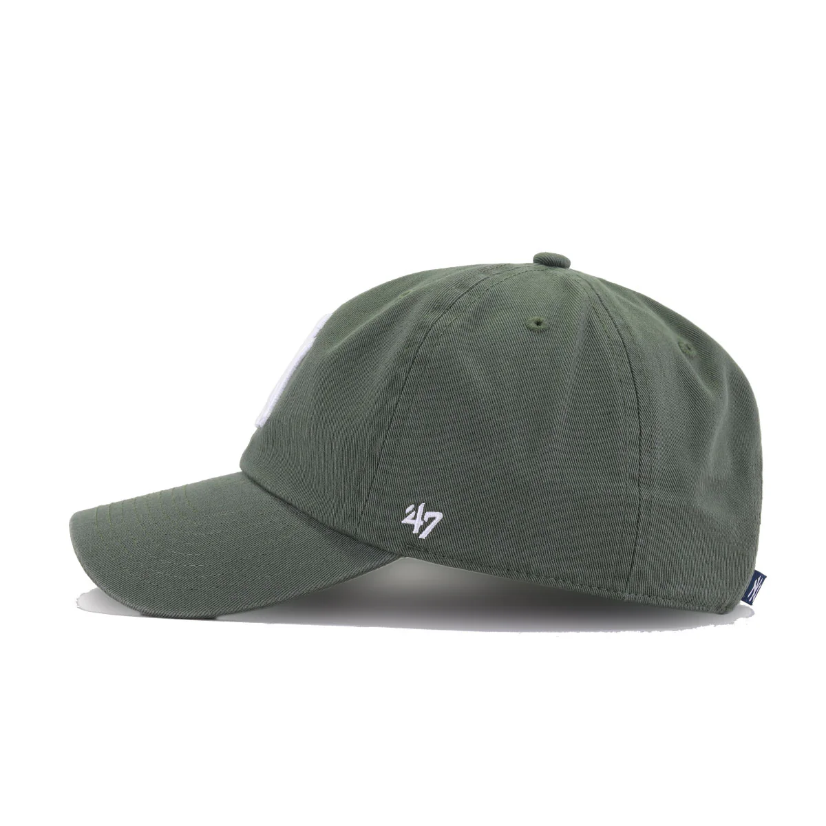 New York Yankees Olive 47 Brand Clean Up Dad Hat - Image 2