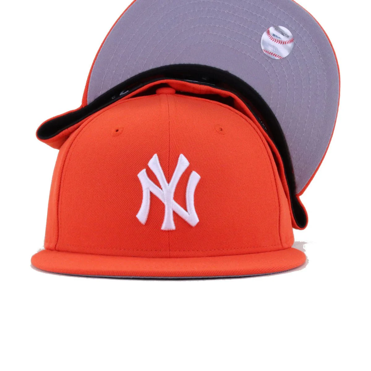 New York Yankees Orange New Era 59Fifty Fitted - Image 4