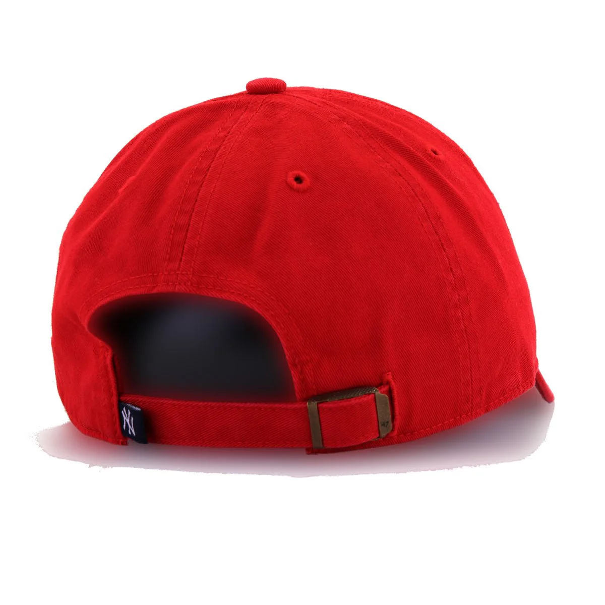 New York Yankees Scarlet 47 Brand Clean Up Dad Hat - Image 4