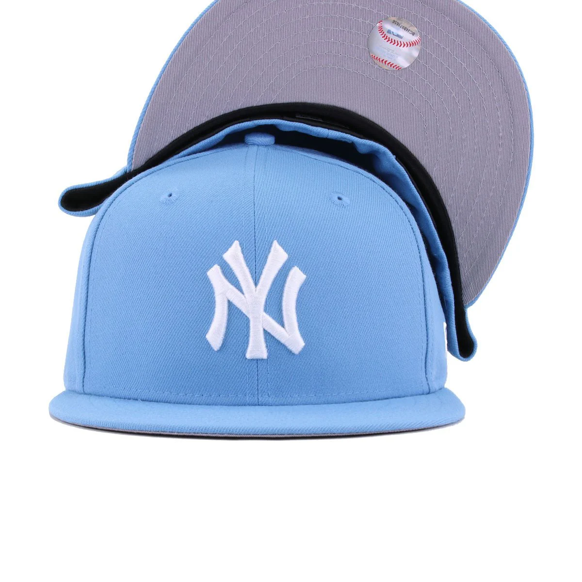 New York Yankees Sky Blue New Era 59Fifty Fitted - Image 5