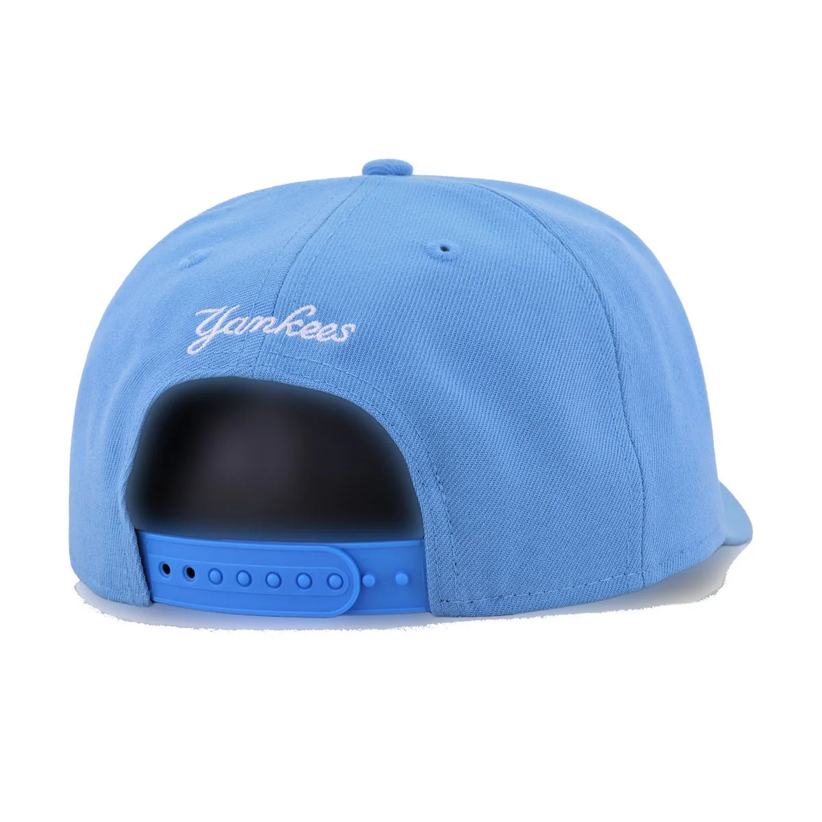 New York Yankees Sky Blue New Era 9Forty A-Frame Snapback - Image 3