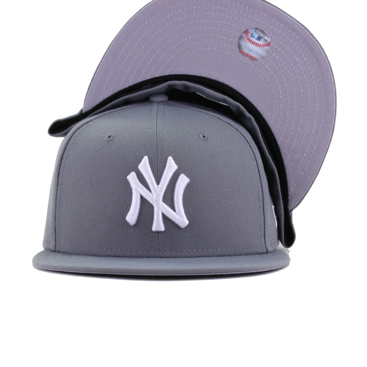 New York Yankees Storm Grey New Era 59Fifty Fitted - Image 5