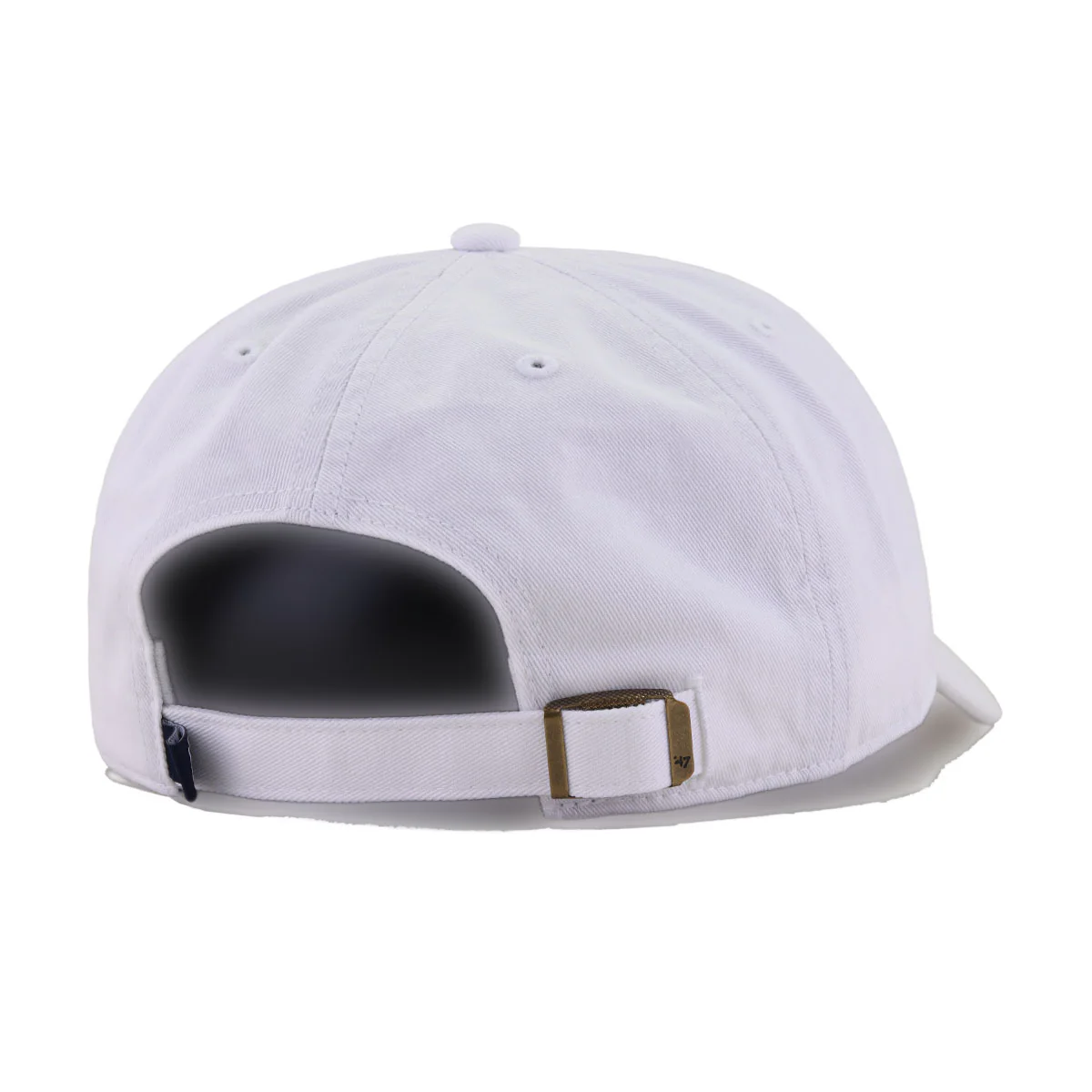 New York Yankees White 47 Brand Clean Up Dad Hat - Image 3