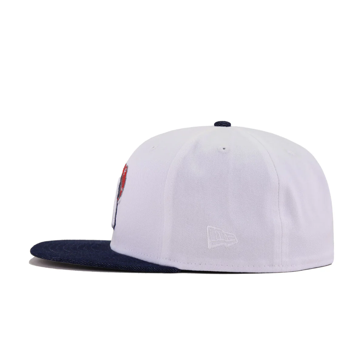New York Yankees White Light Navy Denim New Era 59Fifty Fitted - Image 3