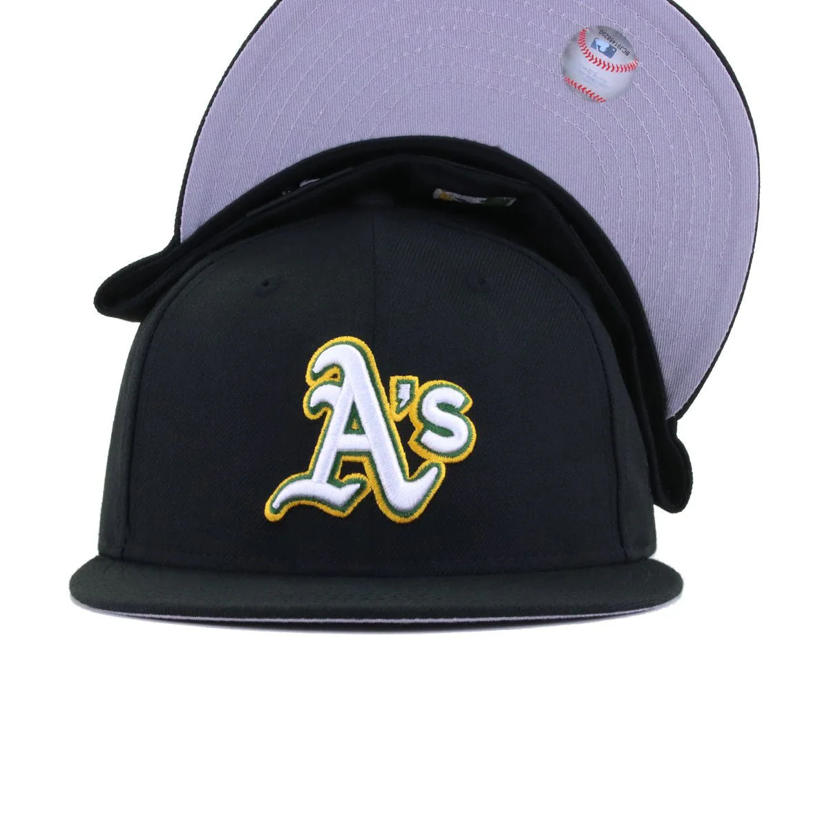 Oakland Athletics Black 2008 New Era 59Fifty Fitted - Image 4