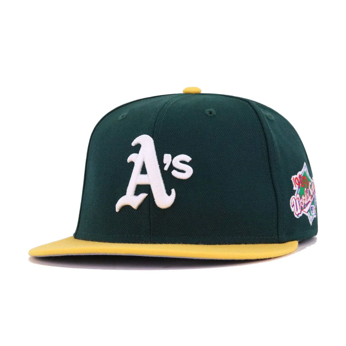 Oakland Athletics Dark Green A Gold 1989 World Series Cooperstown New Era 59Fifty Fitted
