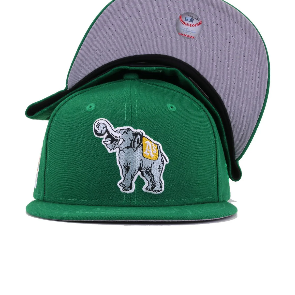 Philadelphia Athletics Kelly Green 1930 World Series New Era 59Fifty Fitted - Image 5
