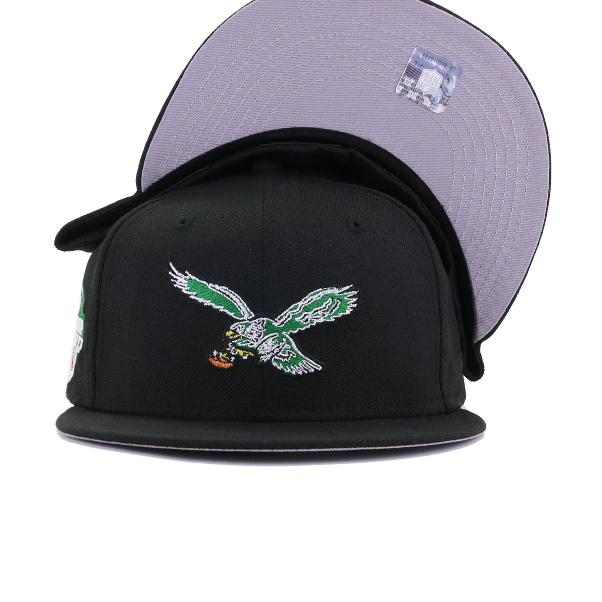 Philadelphia Eagles Black 1960 Championship New Era 59Fifty Fitted - Image 5