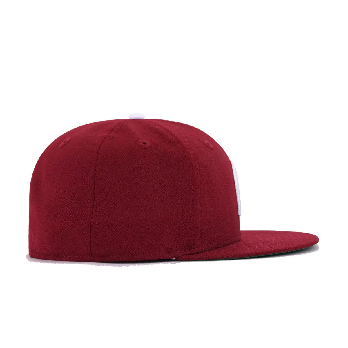 Philadelphia Phillies Cardinal Red 1980 World Series Cooperstown Green Bottom New Era 59Fifty Fitted - Image 3