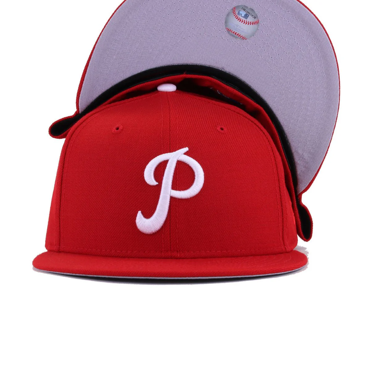 Philadelphia Phillies Scarlet 1950 New Era 59Fifty Fitted - Image 4