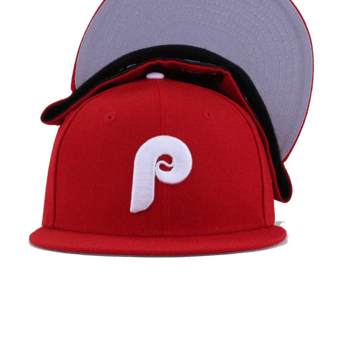 Philadelphia Phillies Scarlet 1970 New Era 59Fifty Fitted - Image 4