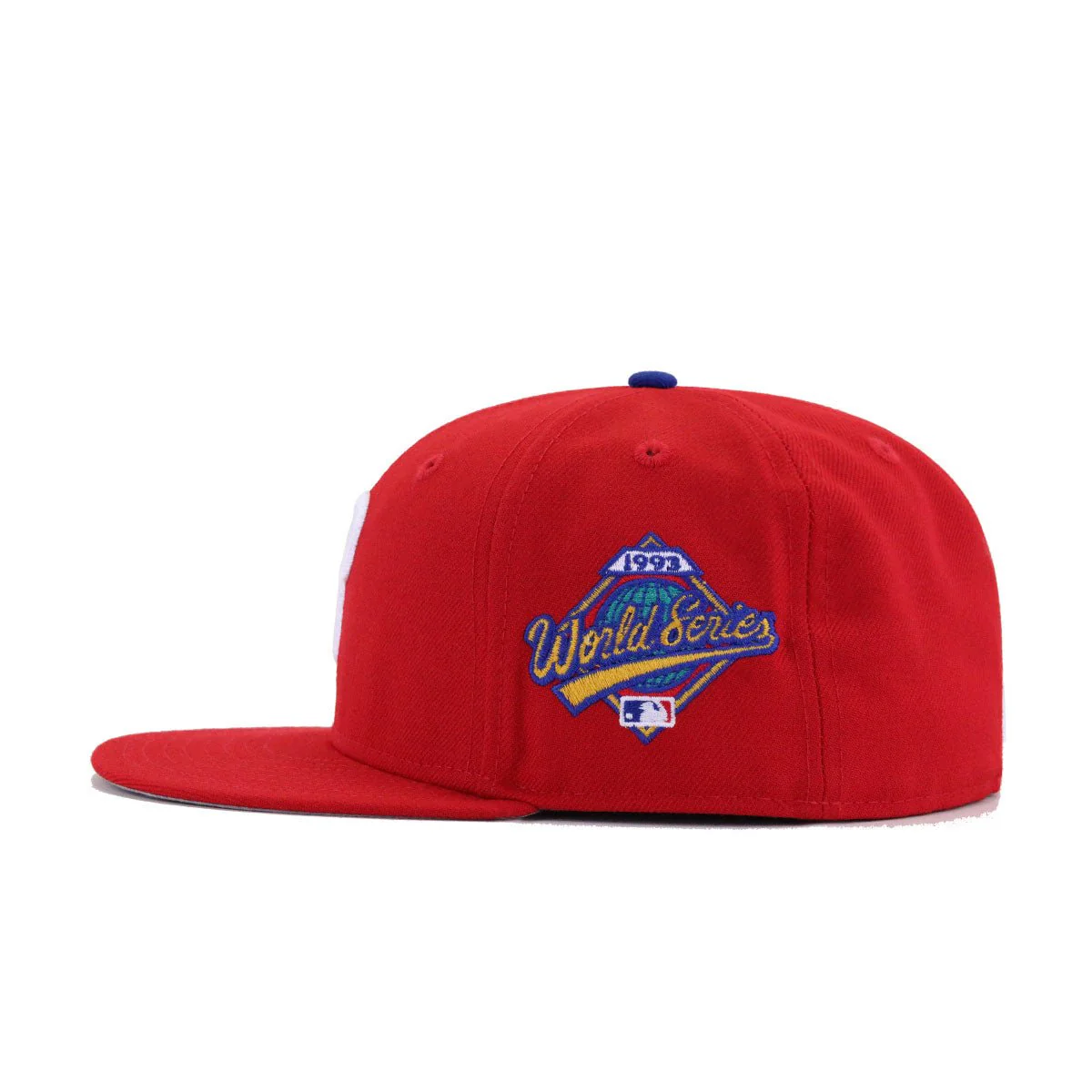 Philadelphia Phillies Scarlet 1993 World Series Cooperstown New Era 59Fifty Fitted - Image 2