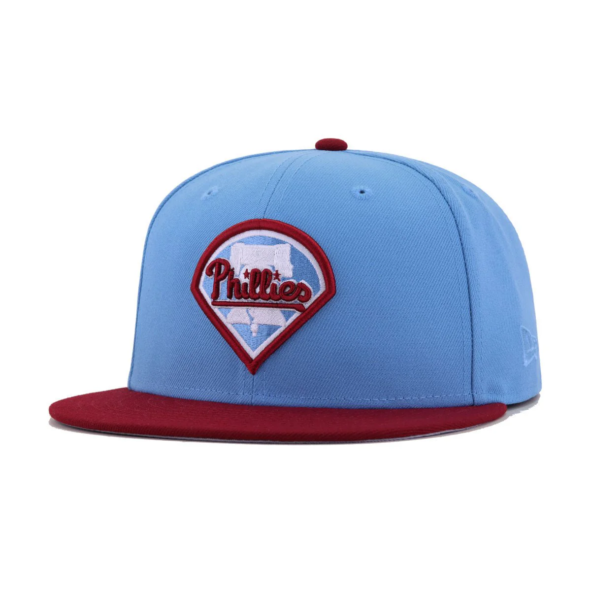 Philadelphia Phillies Sky Blue Cardinal 1992 New Era 59Fifty Fitted