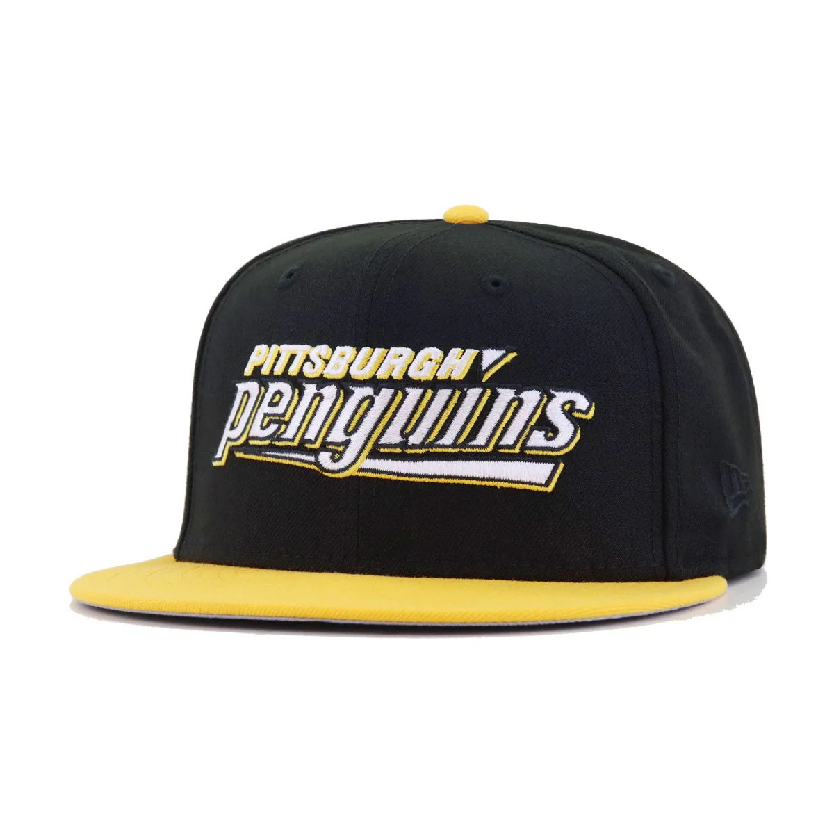 Pittsburgh Penguins Black A Gold 2002 New Era 59Fifty Fitted