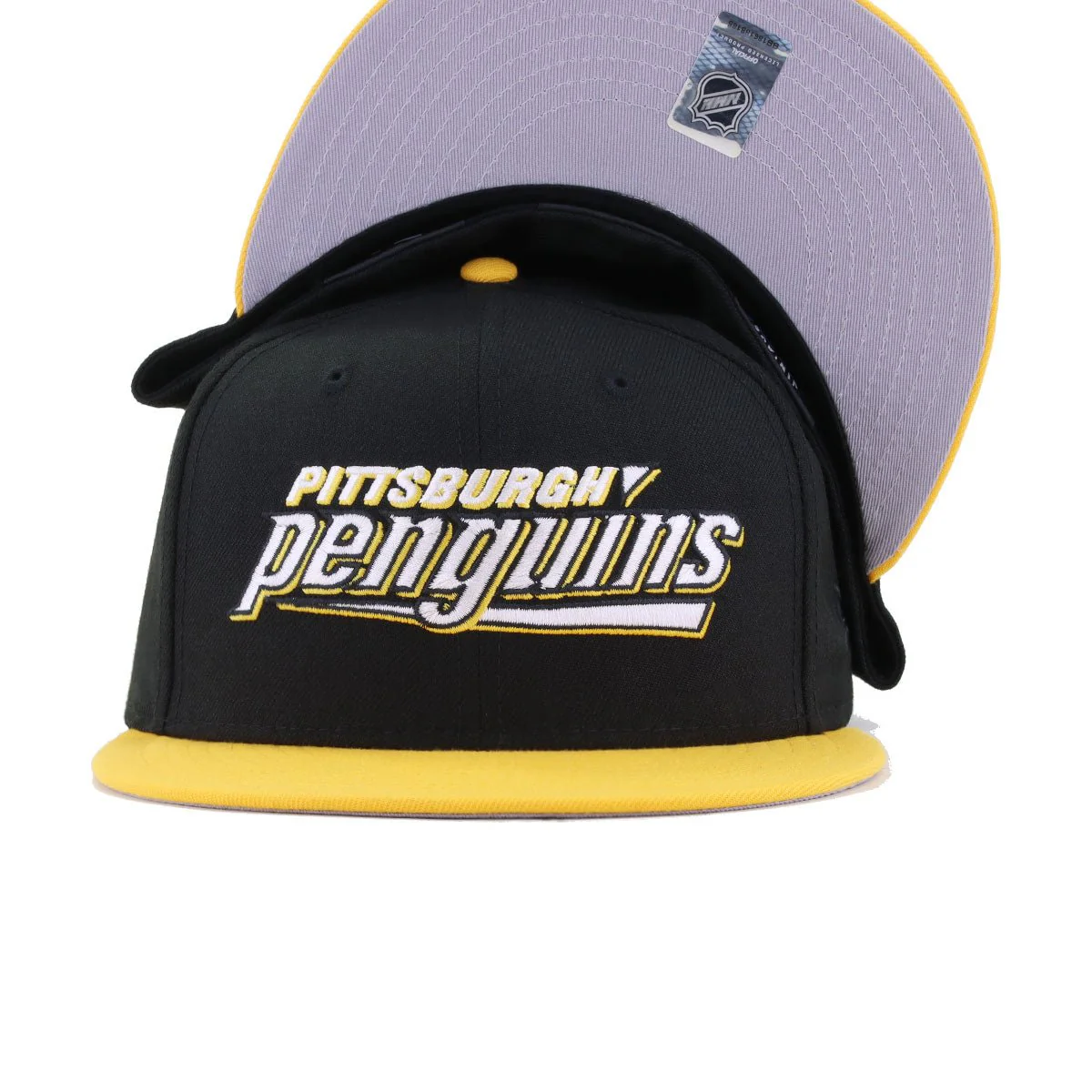 Pittsburgh Penguins Black A Gold 2002 New Era 59Fifty Fitted - Image 4