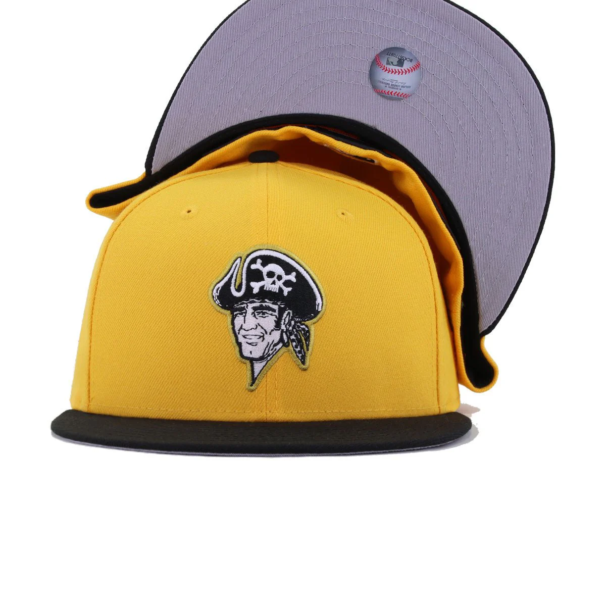 Pittsburgh Pirates A Gold Black 1967 New Era 59Fifty Fitted - Image 4