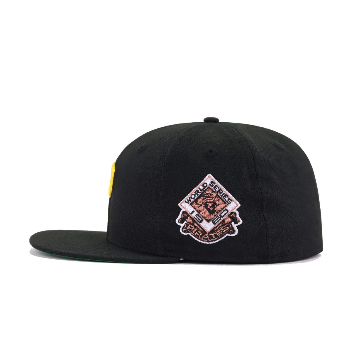 Pittsburgh Pirates Black 1960 World Series Cooperstown Green Bottom New Era 59Fifty Fitted - Image 2