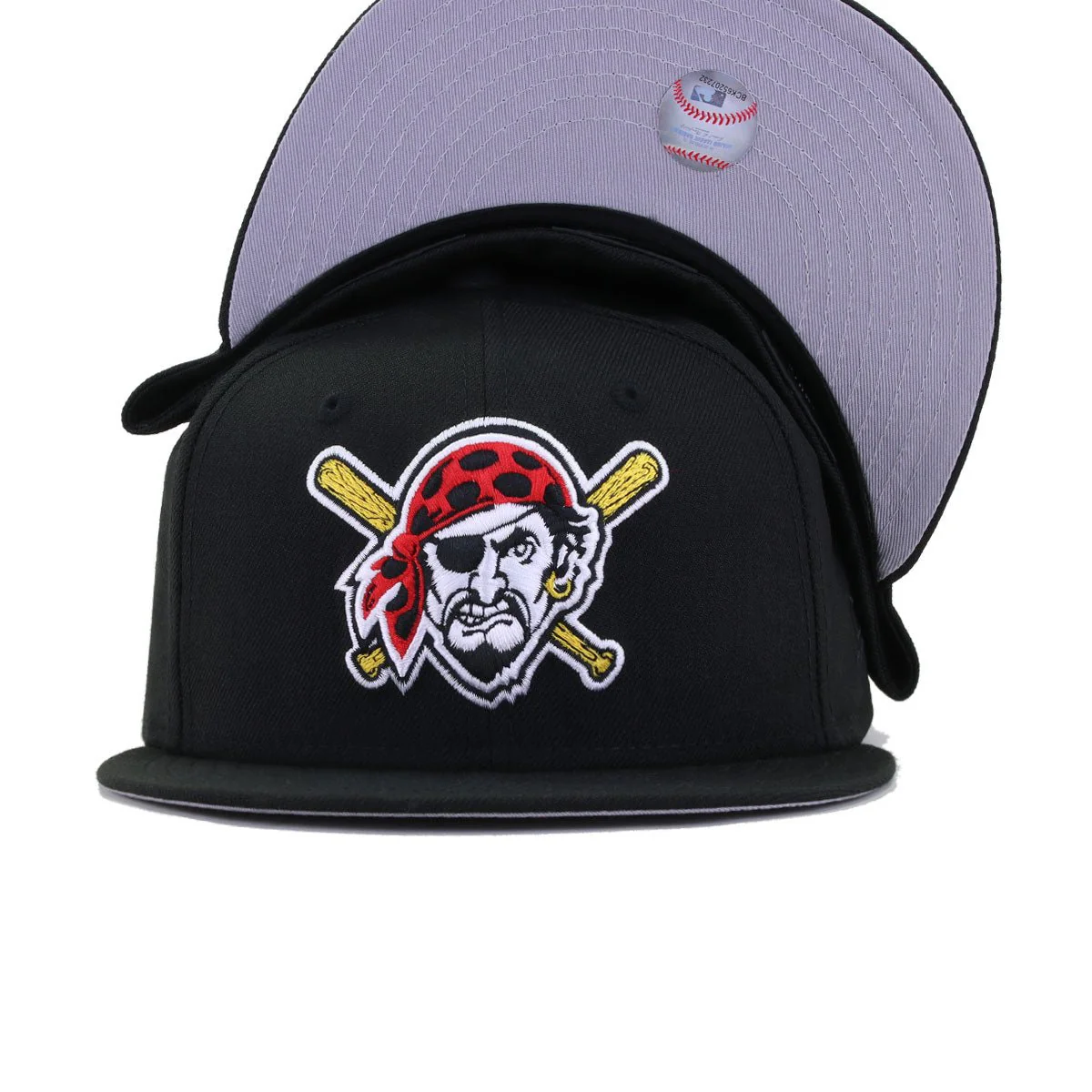Pittsburgh Pirates Black 1997 New Era 59Fifty Fitted - Image 4