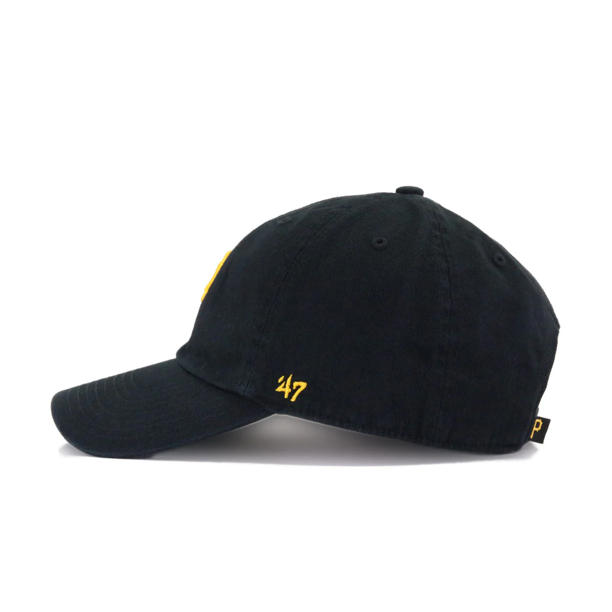 Pittsburgh Pirates Black 47 Brand Clean Up Dad Hat - Image 2