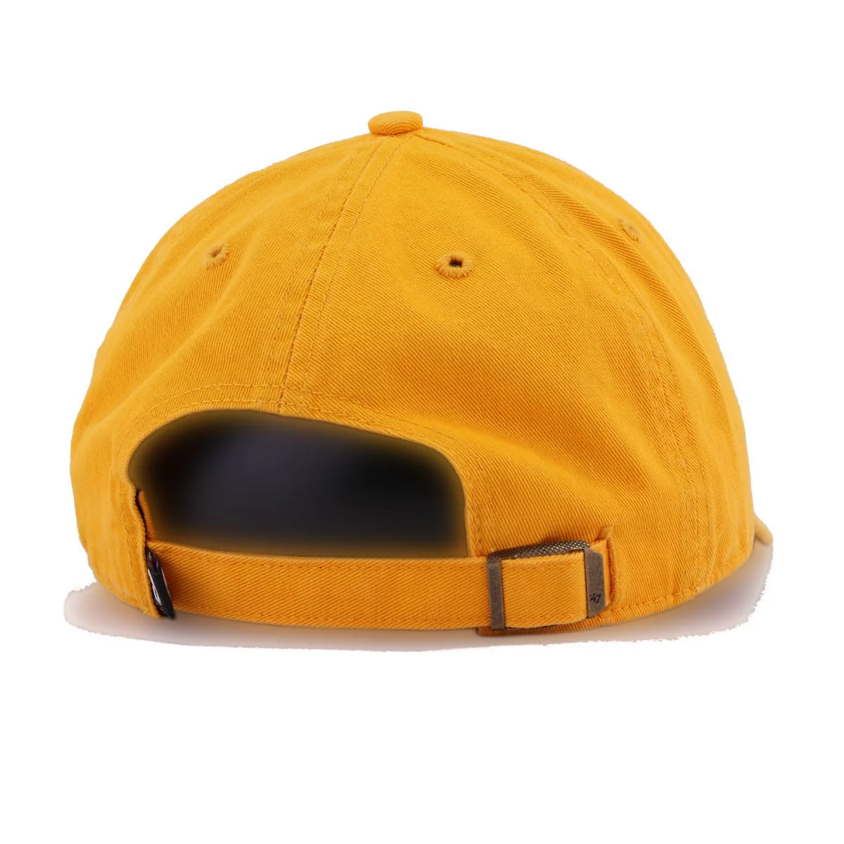 Pittsburgh Steelers Gold 47 Brand Clean Up Dad Hat - Image 4
