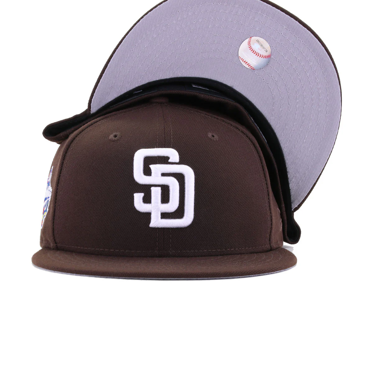 San Diego Padres Burnt Wood 1998 World Series New Era 59Fifty Fitted - Image 5