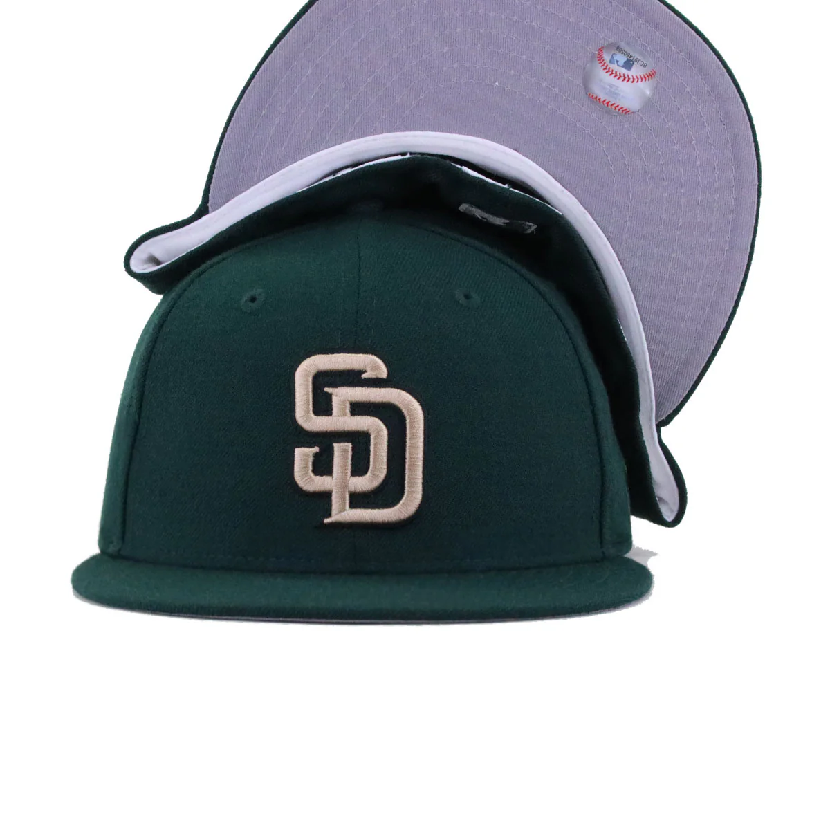 San Diego Padres Dark Green New Era 59Fifty Fitted - Image 4