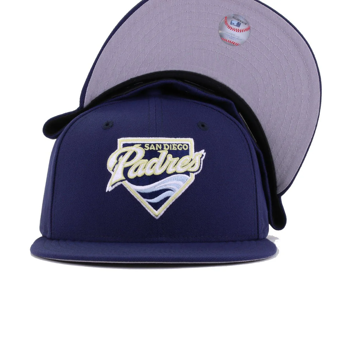 San Diego Padres Light Navy 2004 New Era 59Fifty Fitted - Image 4