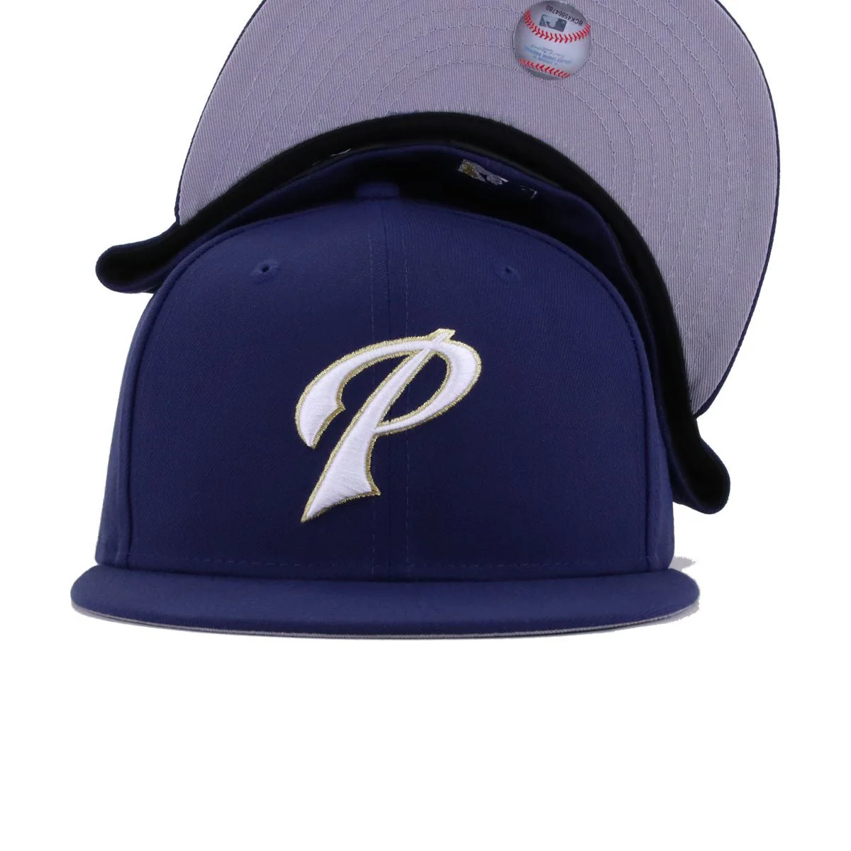San Diego Padres Light Navy BIG P 2004 New Era 59Fifty Fitted - Image 4