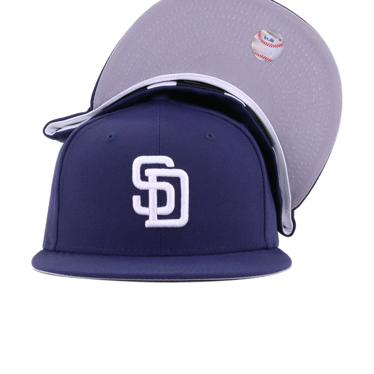 San Diego Padres Light Navy Cooperstown AC New Era 59Fifty Fitted - Image 5