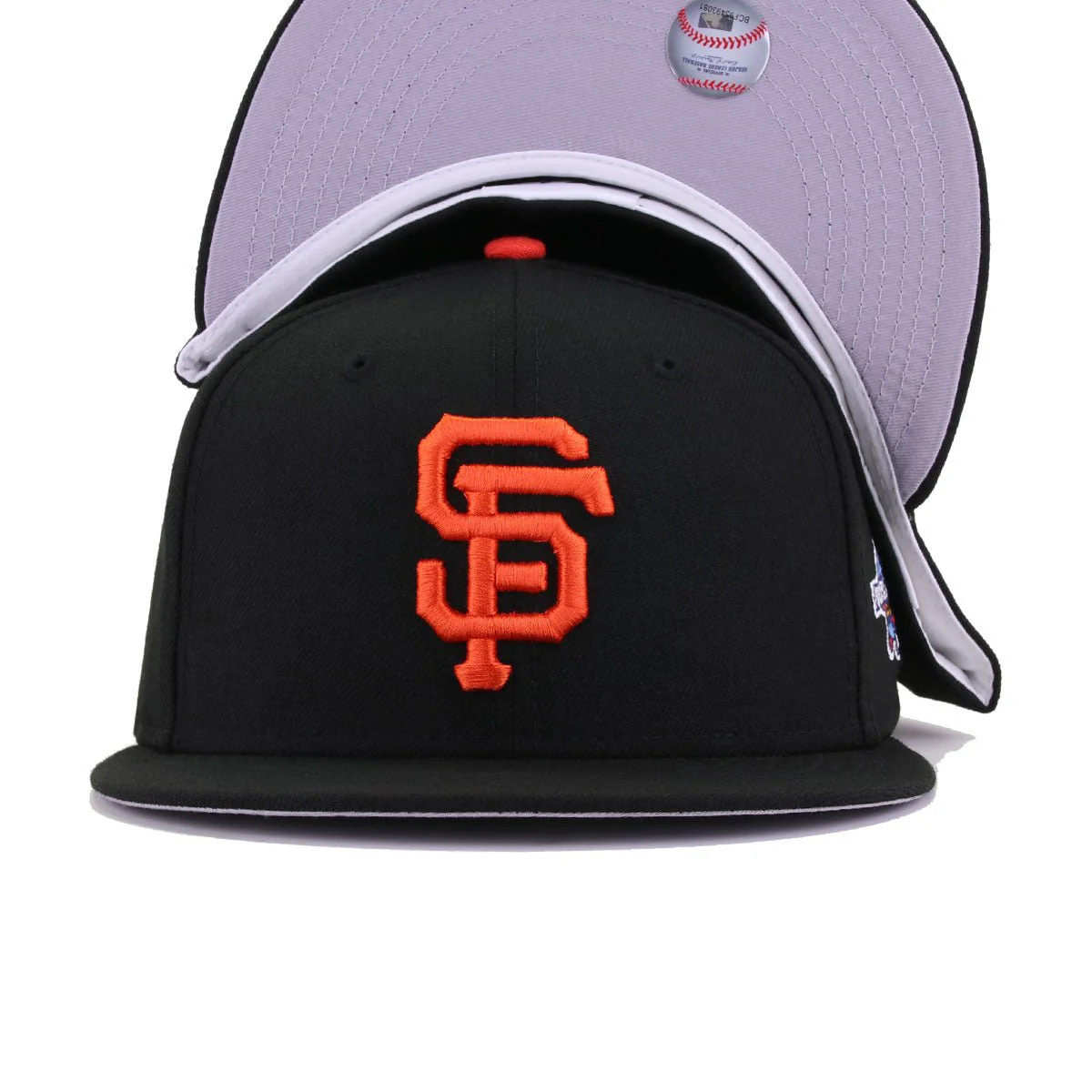 San Francisco Giants Black 2002 World Series Cooperstown New Era 59Fifty Fitted - Image 5