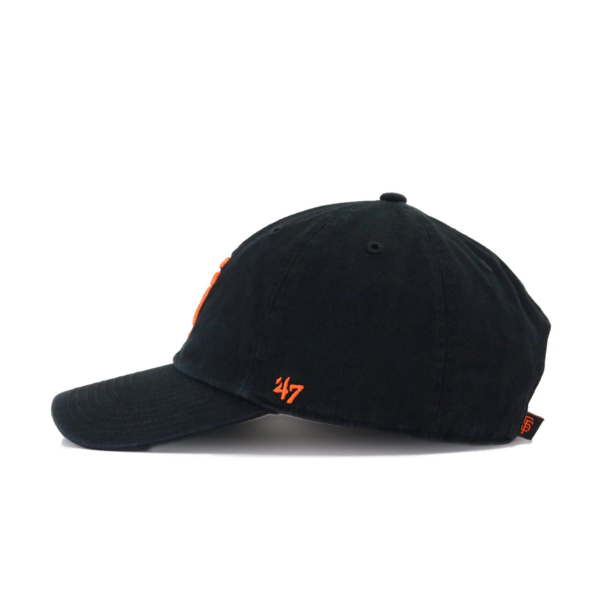 San Francisco Giants Black 47 Brand Clean Up Dad Hat - Image 2