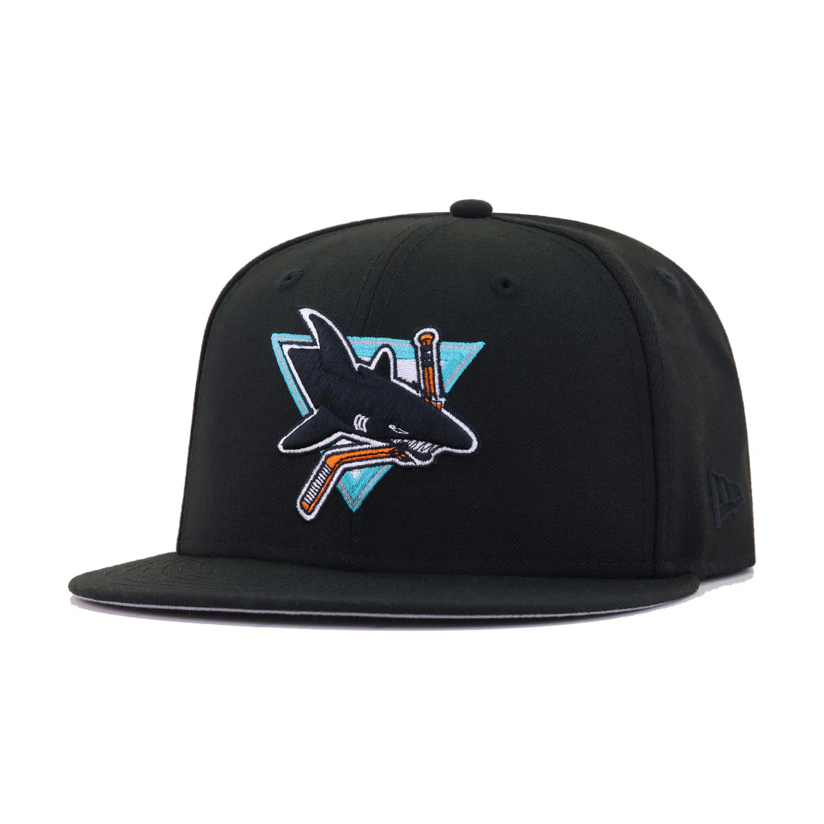San Jose Sharks Black 1991 New Era 59Fifty Fitted