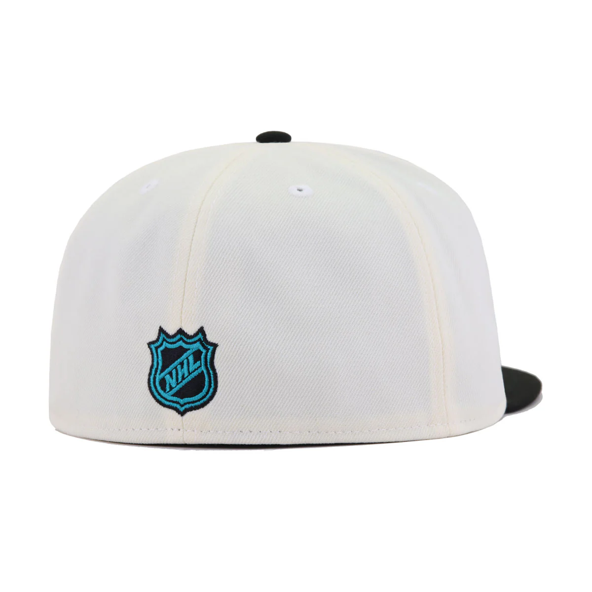 San Jose Sharks Chrome Black New Era 59Fifty Fitted - Image 2