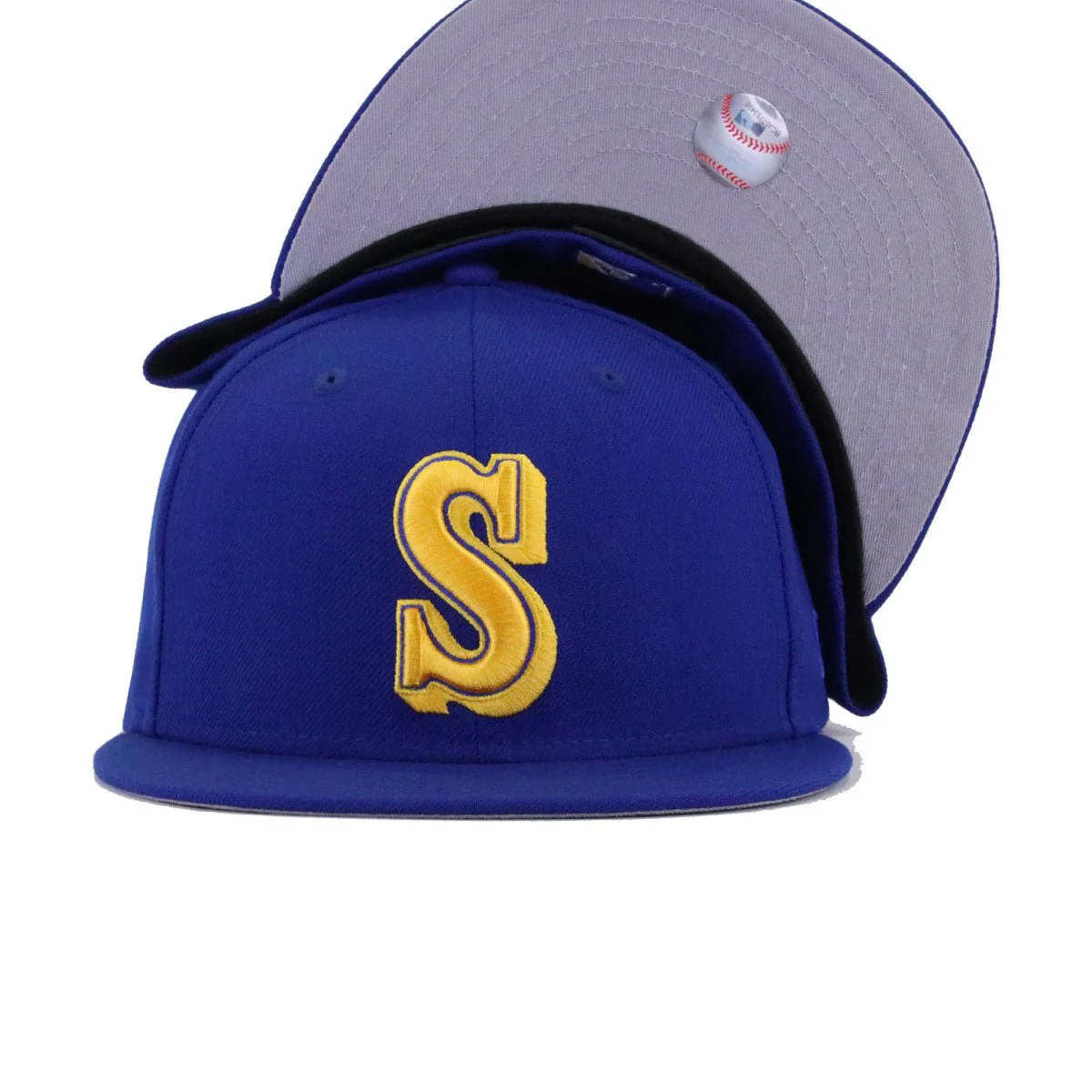 Seattle Mariners Light Royal Blue 1987 New Era 59Fifty Fitted - Image 5